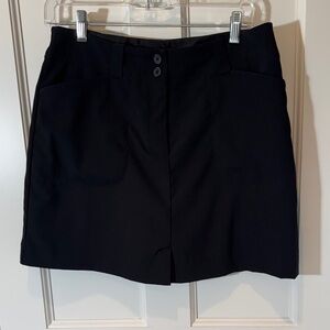 Nike Women's Black Golf Skort